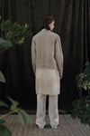 MUTEDANCE 24 Spring/Summer Printed Blouse/Pants MD-MD24SS127-HOARY
